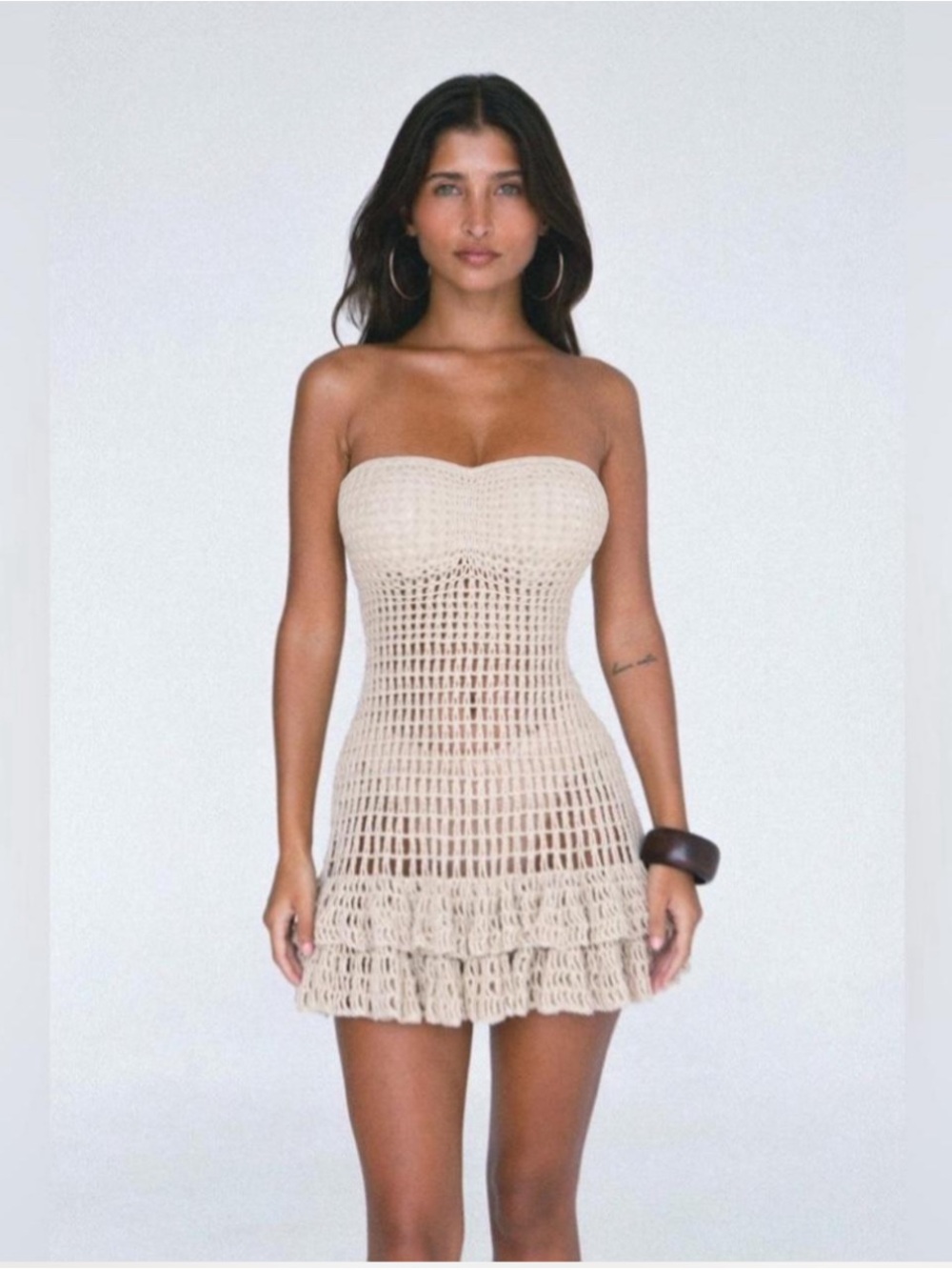 Indah Bonnie dress in Toffee